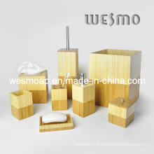 Conjunto de acessórios de banho de bambu (WBB0610A)